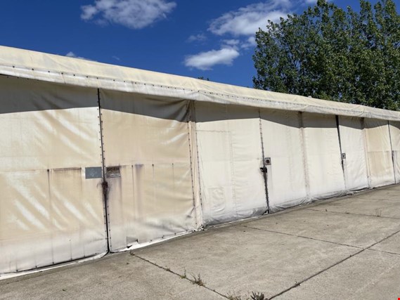 Used PVC tent hall 10x5x5 meters for Sale (Auction Premium) | NetBid Industrial Auctions
